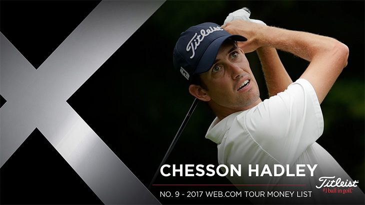 Titleist Brand Ambassador Chesson Hadley recorded...