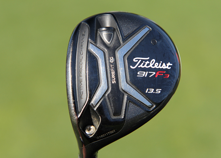 Brian also carries two Titleist 917 fairway...