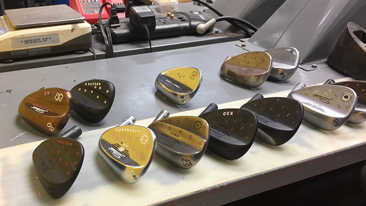 Last stop on the tour - Vokey Wedge Assembly,...