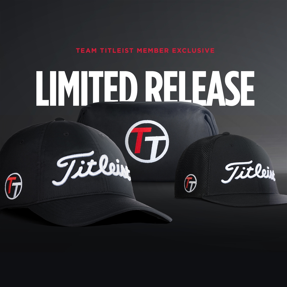 Limited Release Team Titleist Hats and Dopp Kit