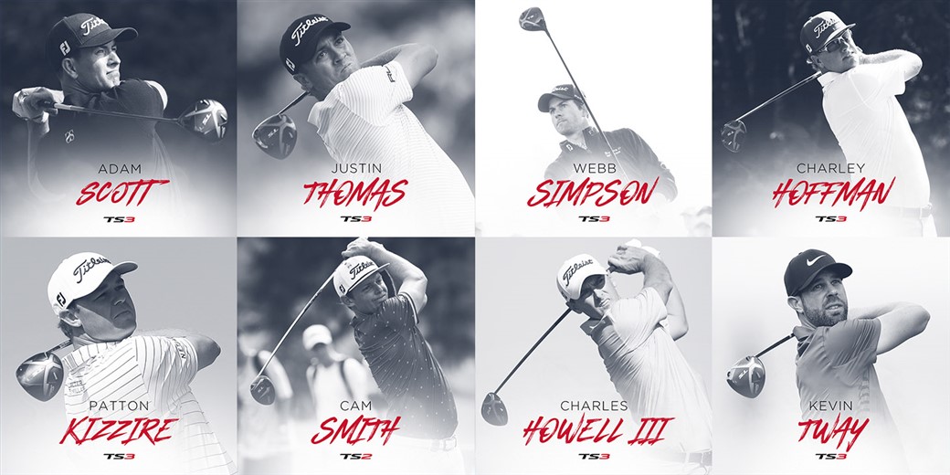 PGA Tour players who play Titleist TS2 and TS3 Golf Drivers 