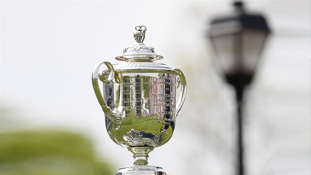 The Wannamaker Trophy, the prize for the winner of the PGA Championship, was lifted this year year by a player trusting a Titleist Pro V1x golf ball.